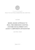 Model-based approach to real-time embedded control systems development with legacy components integration