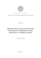 Moving objects detection and tracking by omnidirectional sensors of a mobile robot