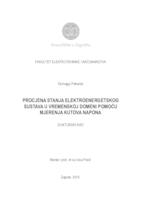 Procjena stanja elektroenergetskog sustava u vremenskoj domeni pomoću mjerenja kutova napona