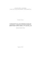 Konceptualno modeliranje arhitekture ISDN i IP sučelja