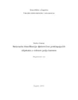 Neizrazita klasifikacija djelomično preklapajućih objekata u vidnom polju kamere