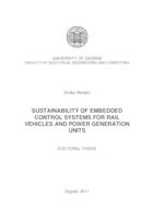 Sustainability of embedded control systems for rail vehicles and power generation units