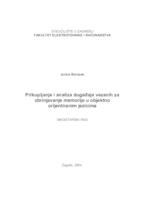 Prikupljanje i analiza događaja vezanih za zbrinjavanje memorije u objektno orijentiranim jezicima