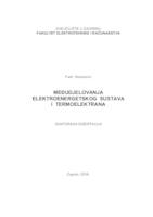 Međudjelovanja elektroenergetskog sustava i termoelektrana