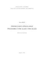 Predikcijsko upravljanje procesima s više ulaza i više izlaza