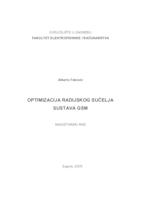 Optimizacija radijskog sučelja sustava GSM