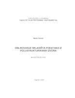 Oblikovanje skladišta podataka iz polustrukturiranih izvora