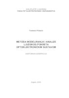 Metoda modeliranja i analize ljudskog pokreta optoelektroničkim sustavom