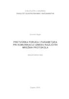 Pretvorba poruka i parametara pri komunikaciji između različitih mrežnih protokola