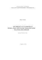 Optimizacija planiranja zemaljske digitalne radiodifuzne televizijske mreže