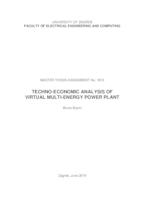 Tehno ekonomska analiza virtualne višeenergijske elektrane