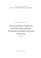 Razvoj analitičkih modela za praćenje stanja zemljišta korištenjem podataka dobivenih dronovima