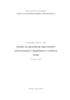 Sustav za upravljanje sigurnosnim informacijama i događajima u lokalnoj mreži