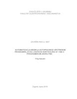 Automatizacija modela autopraonice upotrebom programirljivog logičkog kontrolera S7-1500 u programskom jeziku FBD