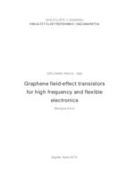 Grafenski tranzistori s efektom polja za visoko-frekvencijsku i fleksibilnu elektroniku