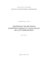 Grupiranje trajektorija pokretnih objekata i vizualizacija na platformi MapBox