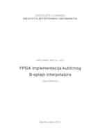 FPGA implementacija kubičnog B-splajn interpolatora