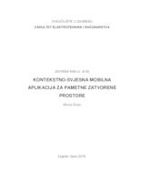 Kontekstno-svjesna mobilna aplikacija za pametne zatvorene prostore