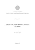 Dynamic Evolution of Aspect Oriented Software