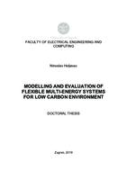 Modelling and evaluation of flexible multi-energy systems for low carbon environment.