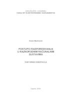 Postupci raspoređivanja u raznorodnim računalnim sustavima