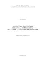 Sredstvima uvjetovana suradnja i natjecanje u sustavima zasnovanim na uslugama