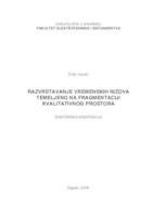 Razvrstavanje vremenskih nizova temeljeno na fragmentaciji kvalitativnog prostora