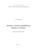 Izrada i prikaz dinamičkih modela terena