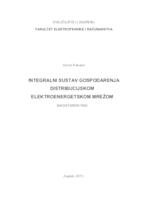 Integralni sustav gospodarenja distribucijskom elektroenergetskom mrežom