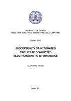 Susceptibility of integrated circuits to conducted electromagnetic interference