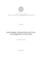 Superluminal propagation in artificial electromagnetic structures.