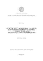 Real-world data-driven decision support system for electric vehicle charging infrastructure development.