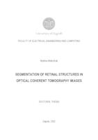 Segmentation of retinal structures in optical coherent tomography images