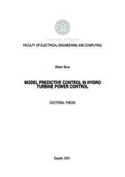 Model predictive control in hydro turbine power control