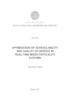 Optimization of Schedulability and Quality of Service in Real-Time Mixed-Criticality Systems