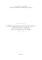 Namjerno ranjive računalne okoline za poučavanje i vježbu penetracijskog testiranja