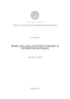 Modelling local electricity market in distribution networks