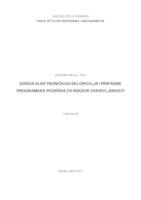 Izrada elektroničkog sklopovlja i pripadne programske podrške za senzor zakrivljenosti