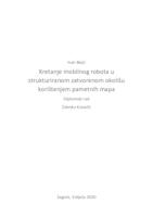 Kretanje mobilnog robota u strukturiranom zatvorenom okolišu korištenjem pametnih mapa