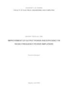 Povećanje snage i korisnosti u radio-frekvencijskim pojačalima snage