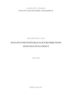 Postupci pretraživanja slika matematičkih zadataka po sličnosti