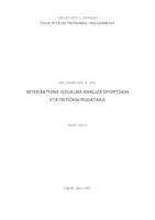 Interaktivna vizualna analiza sportskih statističkih podataka