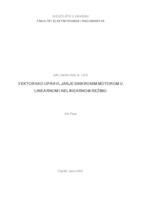 Vektorsko upravljanje sinkronim motorom u linearnom i nelinearnom režimu