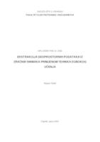 Ekstrakcija geoprostornih podataka iz zračnih snimaka primjenom tehnika dubokog učenja