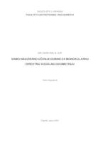 Samo-nadzirano učenje dubine za monokularnu direktnu vizualnu odometriju