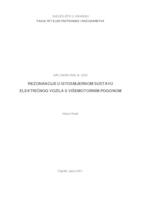 Rezonancije u istosmjernom sustavu električnog vozila s višemotornim pogonom