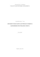 Interaktivna karta za prikaz staništa ugroženih životinjskih vrsta