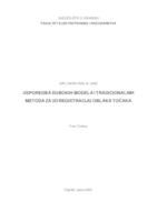 Usporedba dubokih modela i tradicionalnih metoda za 3D registraciju oblaka točaka