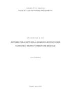 Automatska detekcija demencije iz govora koristeći transformerske modele