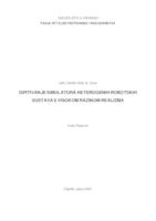 Ispitivanje simulatora heterogenih robotskih sustava s visokom razinom realizma